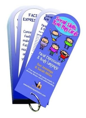 Social Skills Role Play Cards: Facial Expressions & Body Language: 48 cards to help children and young people to develop deeper social understanding.