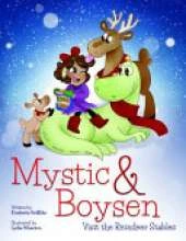 Mystic and Boysen Visit the Reindeer Stables