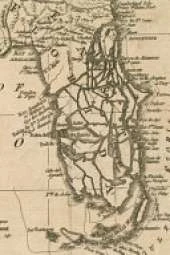 Florida Vintage Map Field Journal Notebook, 50 pages/25 sheets, 4x6