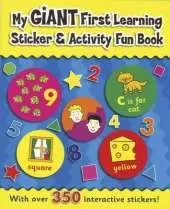 Giant First Learning Sticker and Activity Fun Book