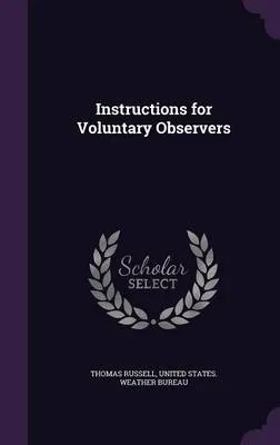 Instructions for Voluntary Observers