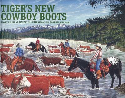 Tiger's New Cowboy Boots
