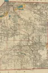 Nevada Vintage Map Field Journal Notebook, 50 pages/25 sheets, 4x6