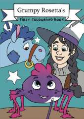 Grumpy Rosetta's First Colouring Book