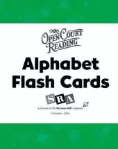 Open Court Reading, Alphabet Flash Cards, Level K-1
