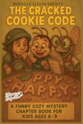 The Cracked Cookie Code: A Funny Cozy Mystery Chapter Book for Kids