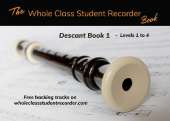 The Whole Class Student Recorder Book: Descant Book 1