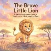 The Brave Little Lion: A Gentle Story About Courage, Confidence, and Trying Your Best