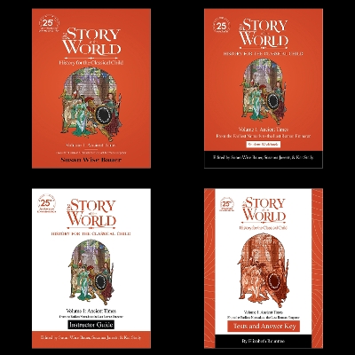 The Story of the World, Volume 1: Ancient Times Bundle, 25th Anniversary Expanded Edition: From the Earliest Nomads to the Last Roman Emperor
