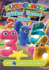Numberjacks: Sticker Scene Book