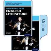 International GCSE English Literature for Oxford International AQA Examinations: Print & Online Textbook Pack