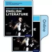 International GCSE English Literature for Oxford International AQA Examinations: Print & Online Textbook Pack