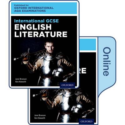 International GCSE English Literature for Oxford International AQA Examinations: Print & Online Textbook Pack