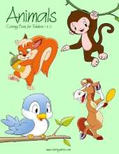 Animals Coloring Book for Toddlers 1 & 2