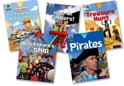 Project X Origins: Gold Book Band, Oxford Level 9: Pirates: Mixed Pack of 5