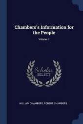 Chambers's Information for the People; Volume 1