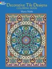 Decorative Tile Designs Coloring Book