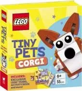 LEGO® Books. Tiny Pets: Corgi (with exclusive corgi mini-build, paper crafts, stickers and activity book)