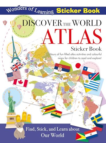 Discover the World Atlas: Sticker Book