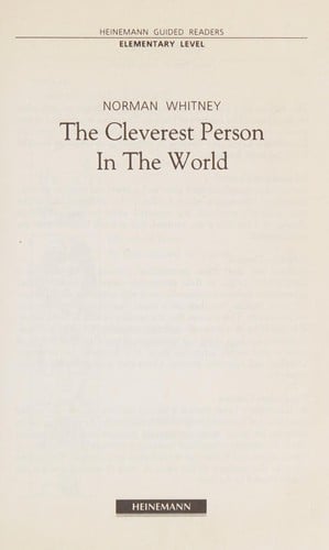 The Cleverest Person in the World
