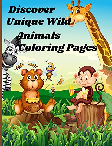 Discover Unique Wild Animals Coloring Pages