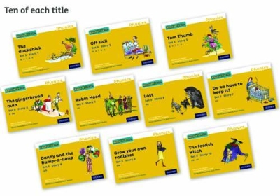 Read Write Inc. Phonics: Yellow Set 5 Core Storybooks (Pack of 100)