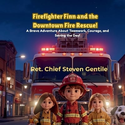 Firefighter Finn and the Downtown Fire Rescue!: A Brave Adventure About Teamwork, Courage, and Saving the Day!