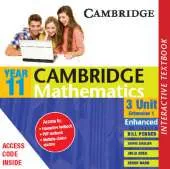 Cambridge 3 Unit Mathematics Year 11 Enhanced Version Interactive Textbook