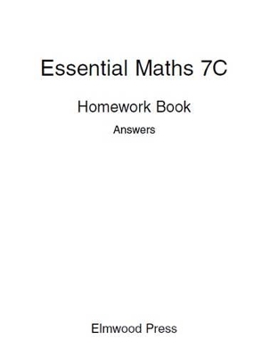 Essential Maths 7C Homework Answers