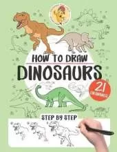 How to draw dinosaurs: 21 step-by-step drawings