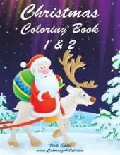 Christmas Coloring Book 1 & 2