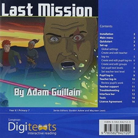 Digitexts: Year 6 Last Mission CD-ROM