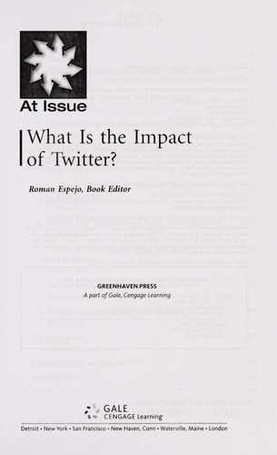 What Is the Impact of Twitter?