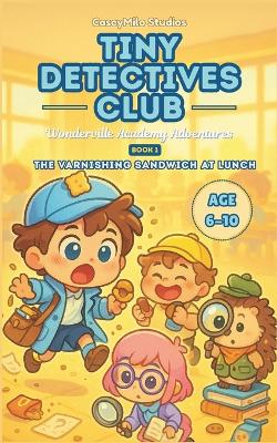 Tiny Detective Club: Book 1 - The Vanishing Sandwich at Lunch: A Funny Mystery Detective Chapter Book Series for Kids Ages 6-10