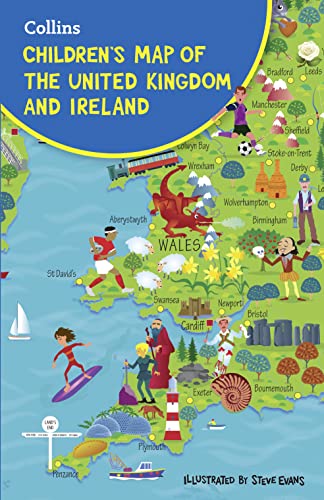Children's Folded Map of the United Kingdom