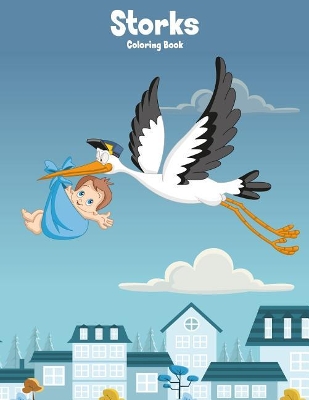 Storks Coloring Book 1