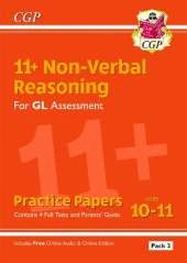 11+ GL Non-Verbal Reasoning Practice Papers: Ages 10-11 Pack 2 (inc Parents' Guide & Online Ed): for the 2025 exams