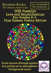OCR Poetry: Love and Relationships For Grades 9-1 Plus Unseen Poetry Advice