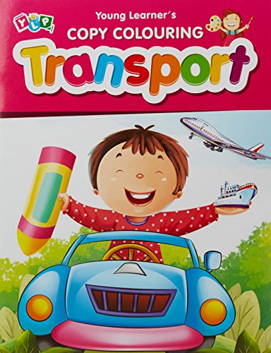 Transport: Copy Colouring Book
