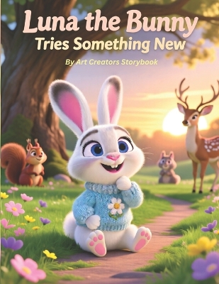 Luna the Bunny Tries Something New: A Gentle Picture Book About Bravery, Confidence, and New Experiences for Kids Ages 3-7