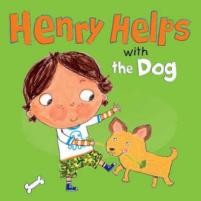 Henry Helps with the Dog
