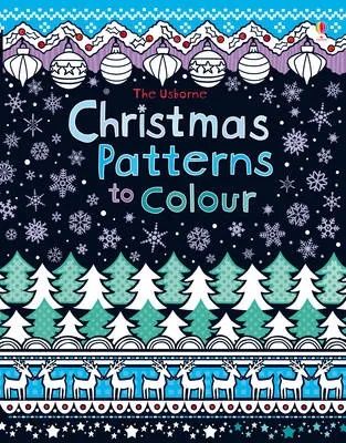 Christmas Patterns to Colour