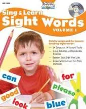 Sing & Learn Sight Words: Volume 1
