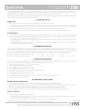 Number Sense Screener™ (NSS™) K-1: Quick Script