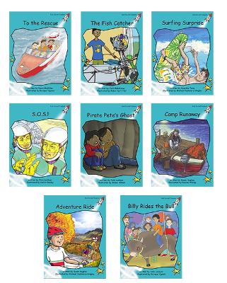 Red Rocket Readers: Fluency Level 2 Fiction Set C Pack (Reading Level 17-18/F&P Level I-K)