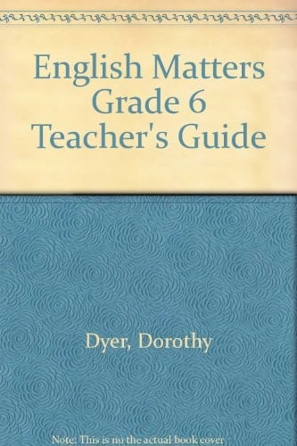 English Matters Grade 6 Teacher's Guide