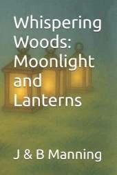 Whispering Woods: Moonlight and Lanterns