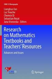 Research on Mathematics Textbooks and Teachers’ Resources: Advances and Issues