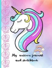 My unicorn journal and sketchbook