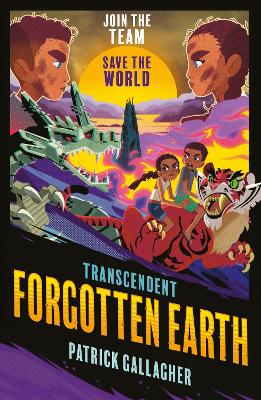 Transcendent: Forgotten Earth: Book 3 - a cyberpunk STEM thriller perfect for teen readers and gamers
